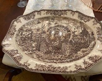 William Sonoma “His Majesty “ turkey platter