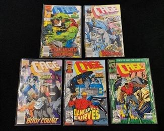 GG1: Lot of 5 - CAGE - Marvel Comics