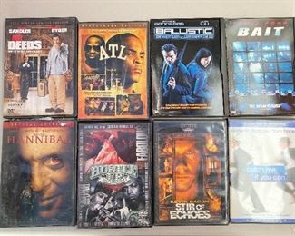 Lot of 8 Movies