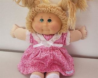 Cabbage patch doll with certificate of birth,adoption papers