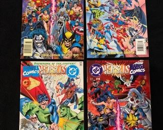 DC versus Marvel Comics, #1 thru #4