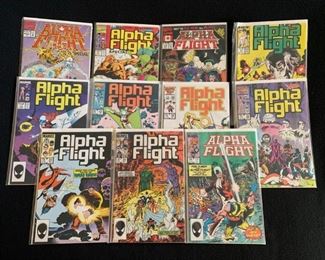 Alpha Flight Comics - Marvel