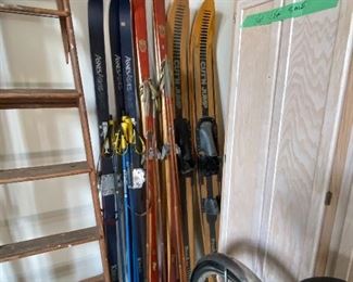 Vintage Skis and Old Cross Country Skis (Hartola and more)