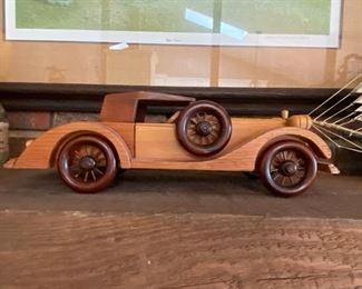 Hand Made Wooden Car