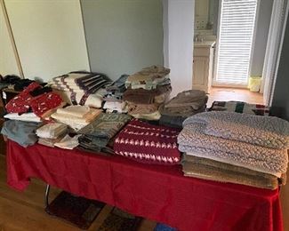 Some Bedding and Linens