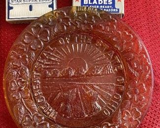Small State of Ohio Great Seal Plate