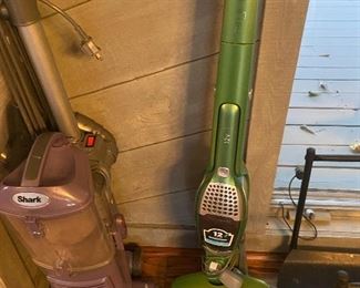 Electrolux (Ergorapido) and Shark Vacuum Cleaners