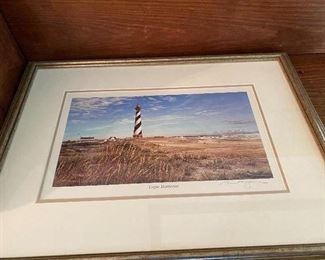 Small "Cape Hatteras" Print by William Mangum