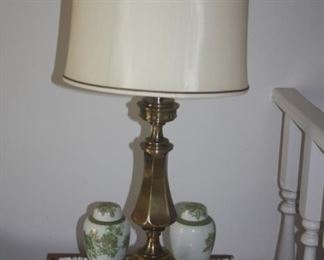STIFFEL BRASS LAMP