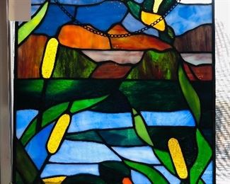 Stained Glass Panel