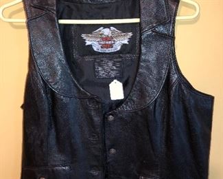 Harley Davidson Leather Vest