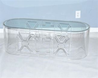 148. Modern Lucite Coffee Table