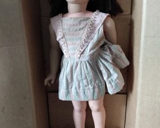 Large  Playpal doll in orig box (no zip address)
