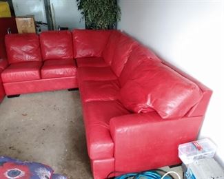 More of the American Leather sofa
