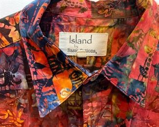 Men’s Hawaiian/Tropical Summer Shirts,
