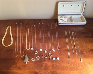 Gold and Sterling Jewelry