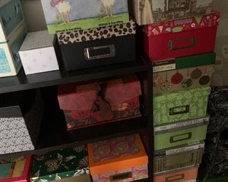 Photo Storage Boxes $2 each Most are new in Plastic wrapper
