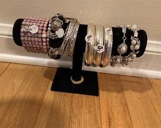 Bracelets $4-$5 each.  Make an appointment to view these and other great pieces of Jewelry!