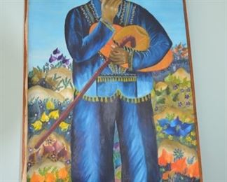 #5  Artist: G.D. Leriche      24.5x49  acrylic on canvas $600.00