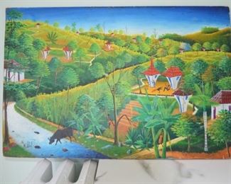 #7  Artist: Maurice Vital (1950)  oil on board  24x16  $1200.