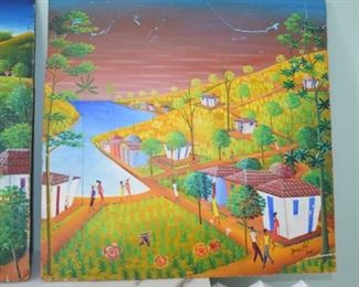 #8 Artist: maurice Vital oil on board   16x16  $950.