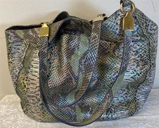 Brahmin Marianna Moonstone Seville Melbourne Leather Bag