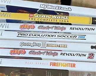 Wii games & console