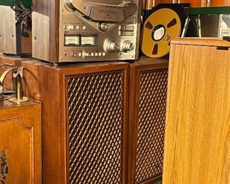 Also Reel to Reel SOLD & Sansui speakers
