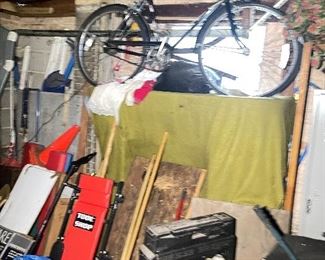 Cool garage items. The dust is free....