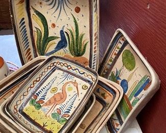 Vintage Mexican Dishes
