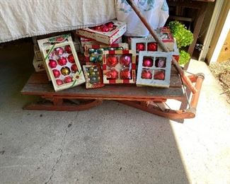 Vintage Christmas ornaments