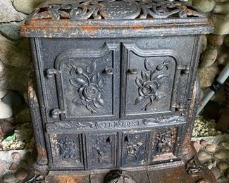 Nice old cast iron stove