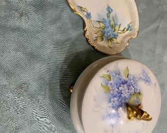 Limoges porcelain  dresser pieces