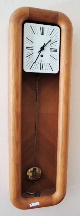 Howard Miller retro wood clock