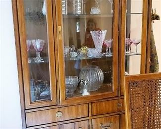  Thomasville Campaign style china cabinet