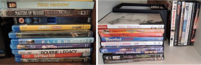 DVD - BluRay TV and moviess