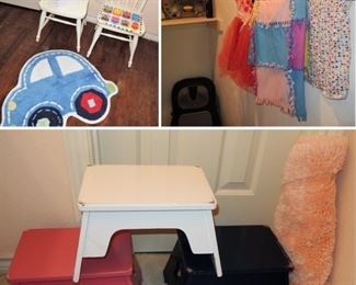 Children's decor, games, toys linens and more