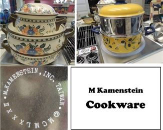 retro M Kamenstein cookware