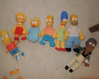 The Simpson dolls
