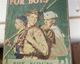 Vintage Boy Scout handbook