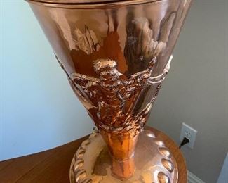 Vintage Copper lamp