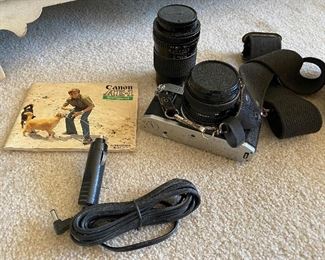 Vintage Canon camera