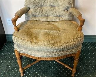 Vintage Baker French provincial chair
