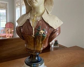 Beautiful antique religious bust