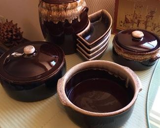 Brown dripware