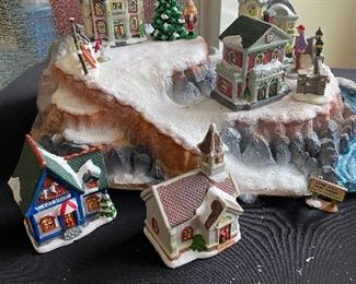 Christmas Village with Accessories