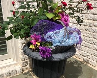 More Than  a Dozen Outdoor Urns