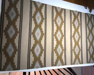 Hand woven Navaho rug/wall hanging. Top quality beautiful wool. 