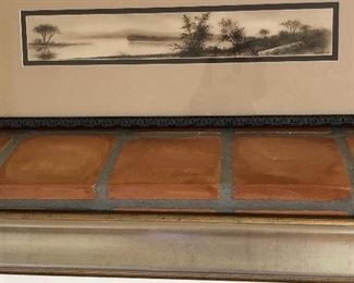 Worked in Midwest. Steel cut etching 