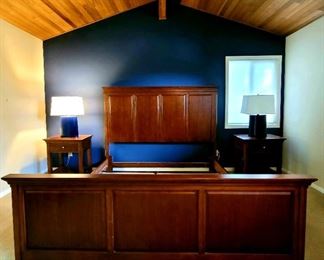 Thomasville King Size Bed and Night Stands, DELIVERY INCLUDED with full price purchase $628